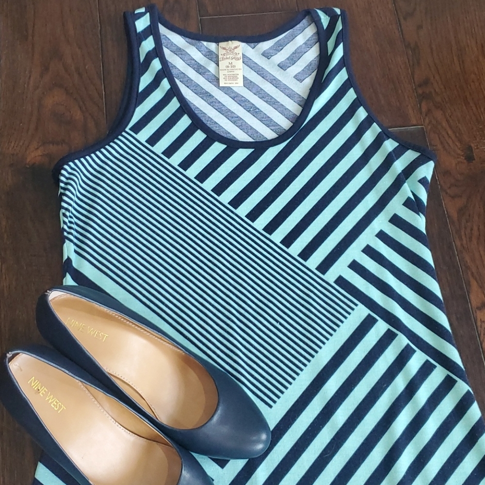 Sleeveless Tank Maxi Dress Size M
